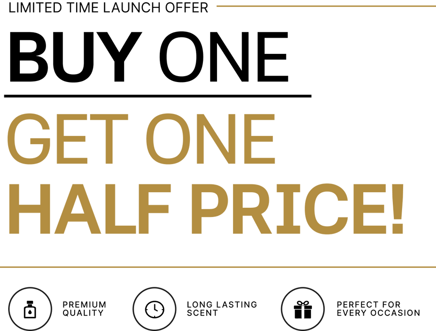 Buy one get one half price